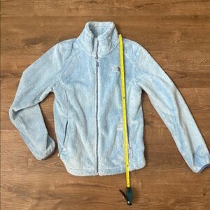 The North Face Soft Blue Fleece Jacket Size Small